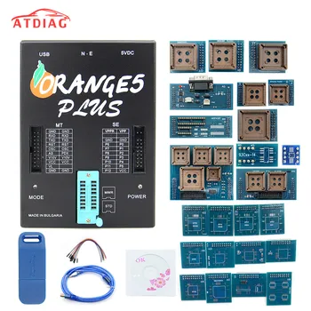 

Orange 5 Full Adapters OEM Programming Device Software V1.34 Hardware + Enhanced Function Orange5 PLus V1.35 With USB Dongle