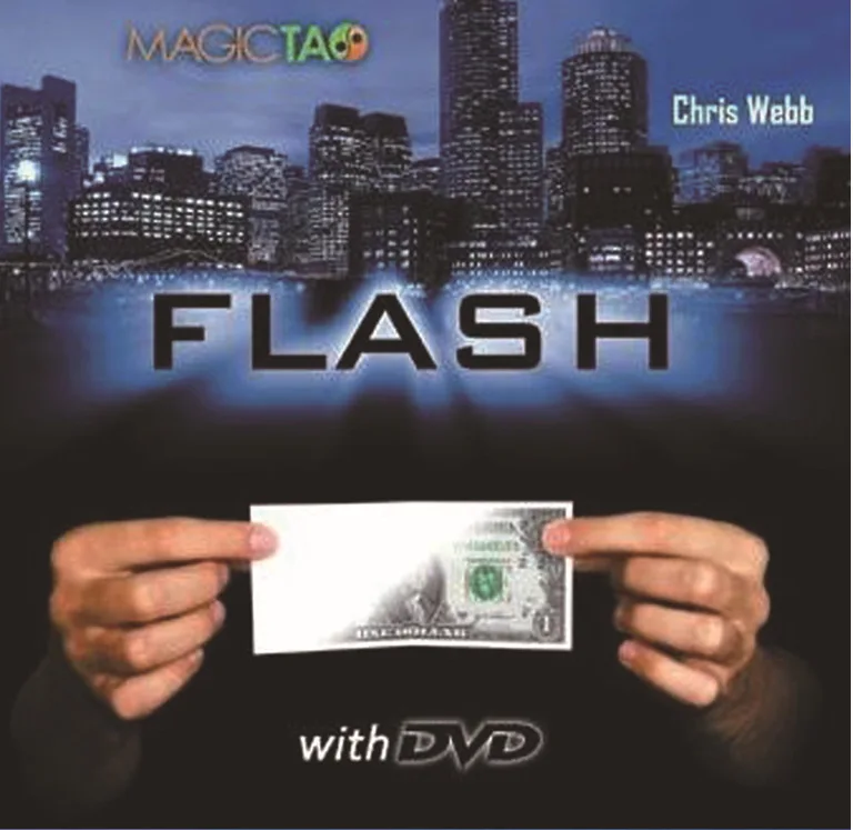 Вспышка от Chris Webb Close-Up Street paper Changer To Bill Magic Trick Product Волшебные трюки для профессиональные маги Magie