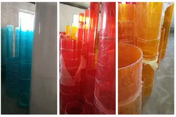 

24x18.13x10.13x8 .16x14inch arylic drum body drum shells