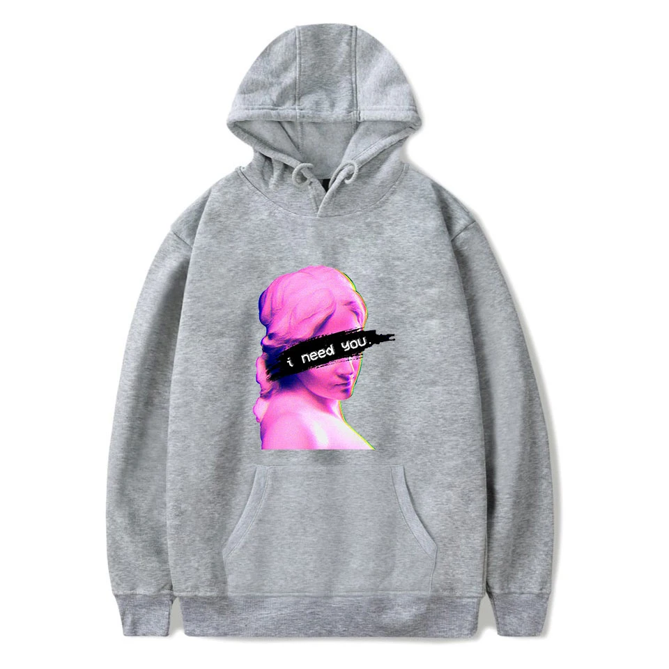 Эстетика Vaporwave толстовки для мужчин и женщин осень Лидер продаж модный принт Harajuku Толстовка японский Vaporwave толстовки повседневные топы