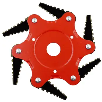

6T 65Mn Manganese Steel Lawn Mower Garden Brush Cutter Blades Grass Trimmer Head Weeding Garden Tools