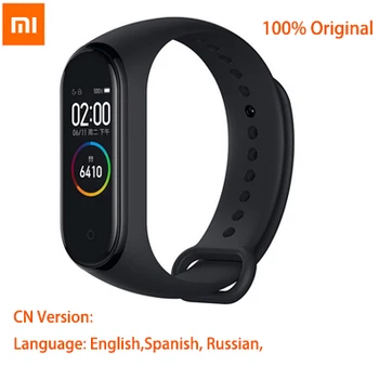 

Original Xiaomi Mi Band 4 / NFC Mi Band 4 Smart Watch Bluetooth AMOLED Color Screen Heart Rate Fitness Sport Smart Bracelet