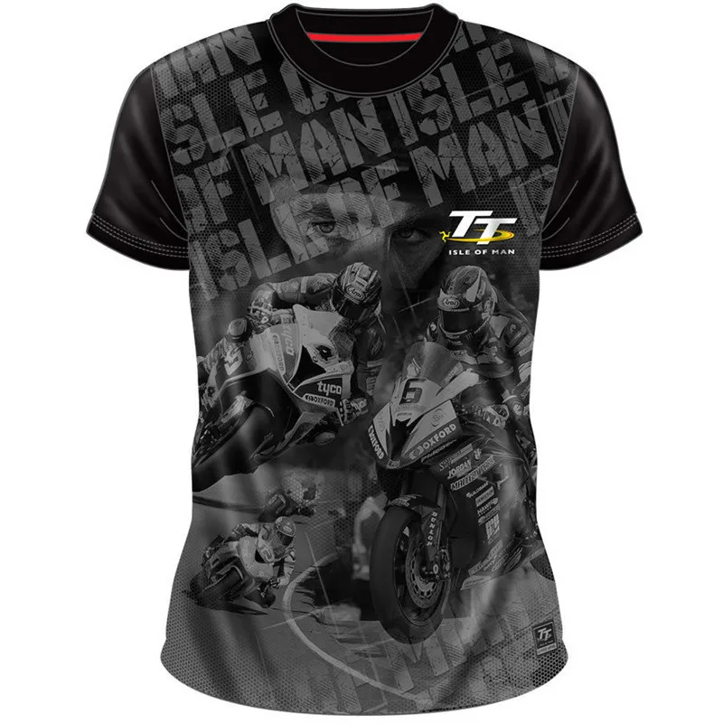 MOTO GP TT гоночные футболки Isle Of Man мотоциклетные дорожные гонки с коротким рукавом мужские футболки летняя футболка - Цвет: TT-02