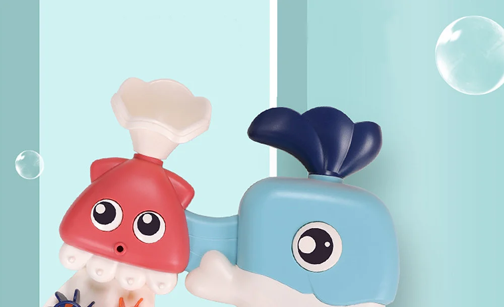 Детская летняя вода забава игра Игрушки для ванны спрей КИТ игрушки с водяными колесами для детей ванная, душ Развивающие игрушки для детей подарок