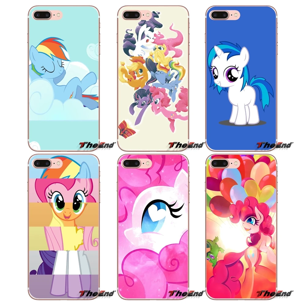 

My Little Pony Rainbow Dash Clouds Soft Case For Samsung Galaxy S9 Plus Note 8 One Plus oneplus 5T Meizu M5s LG V30 HTC U11