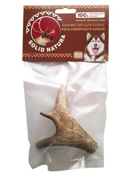 

SOLID NATURA dog delicacy SOLID NATURA reindeer antlers number 1