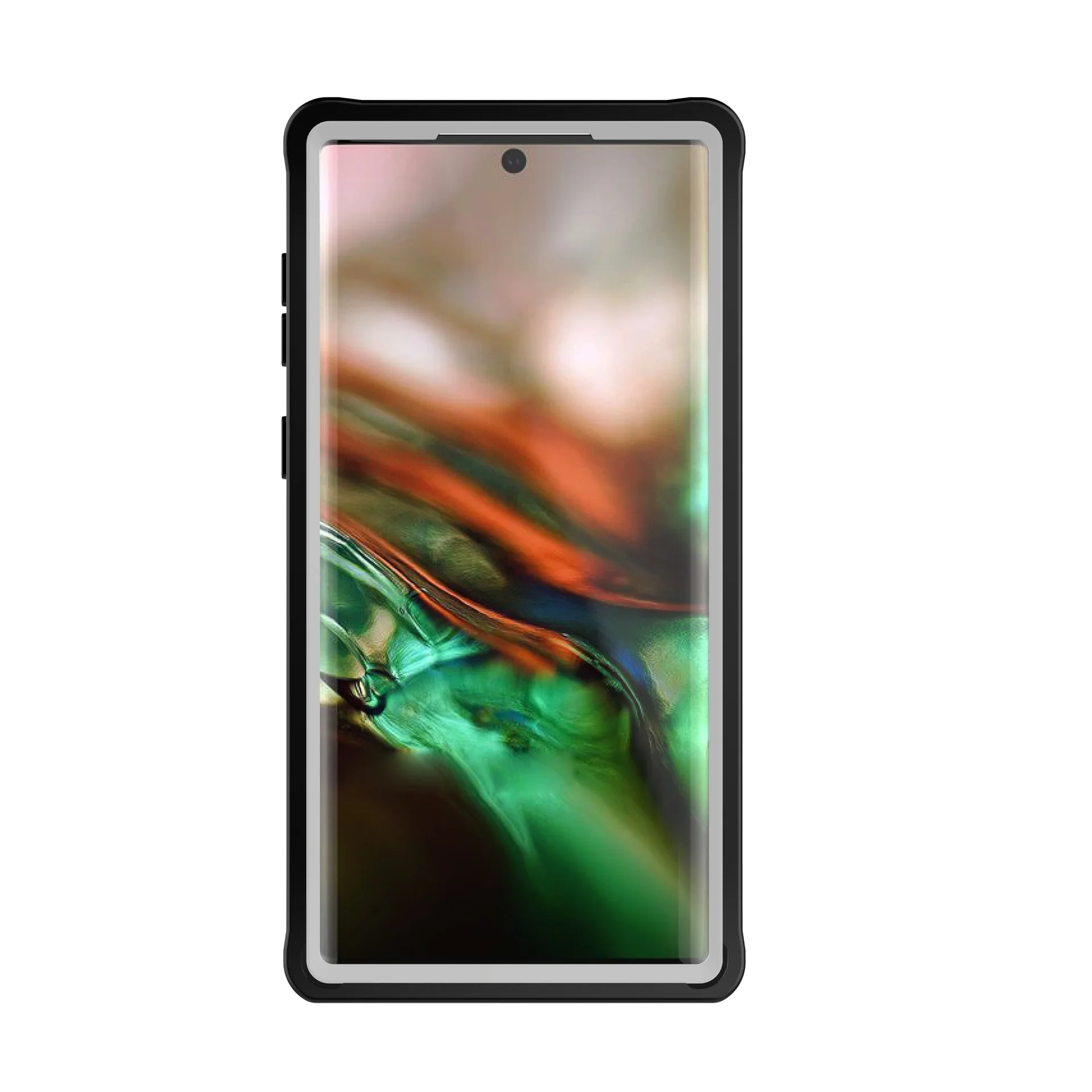 Полный охват чехол для samsung Note 10 Plus прозрачная задняя крышка бампера Встроенная сверхмощная защита хороший чехол для мобильного телефона