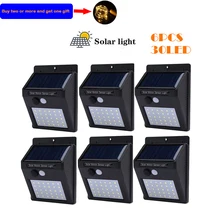 3 светодиодных солнечных лестничных светильников из нержавеющей стали, уличный ночник, Прямая поставка