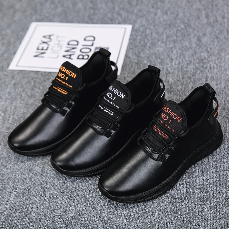 Мужская повседневная обувь из гибкой кожи; Comfor Zapatos De Hombre; модная мужская обувь в джентльменском стиле; 46; прогулочные мужские кроссовки;