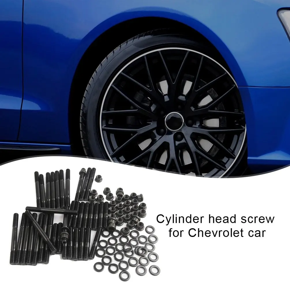 

Durable Sturdy SBC HEAD STUD Kit ARP Head Bolt Kit Suitable For Chevrolet Cylinder Head Screw Car Accessories