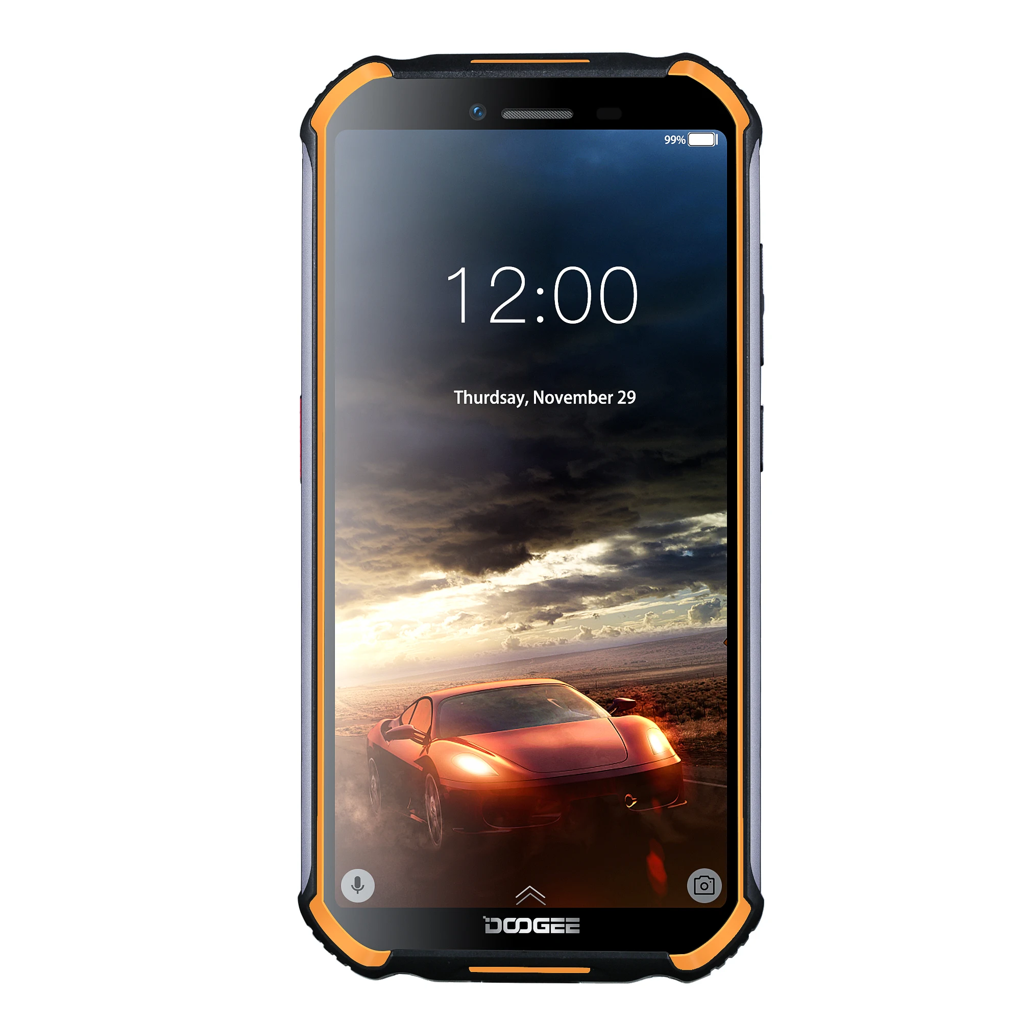 DOOGEE Mobile Phone S40 Lite Quad Core IP68 Rugged Phone Android 9.0 2GB 16GB 5.5inch Display 4650mAh 8.0MP Fingerprint