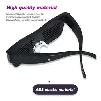 

LED Light Up Glasses App Control DIY Flashing Glasses Display Messages Animation Drawings Party Concert Bar Rave Festival r60