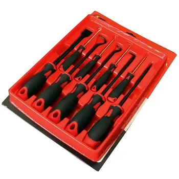 

2020 New 9pcs Car Pick Hook Set O Ring Oil Seal Gasket Puller Remover Craft Hand Tools