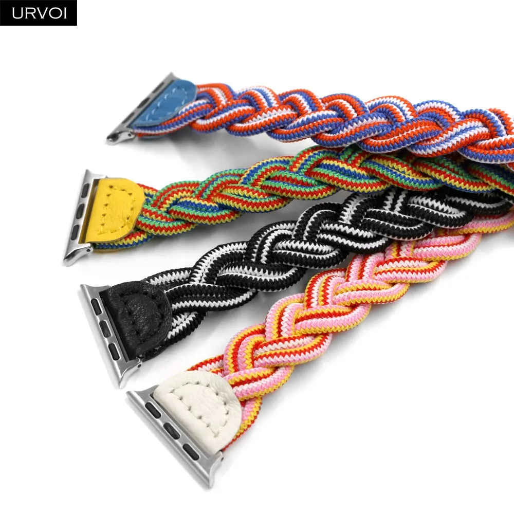 URVOI Braided Nylon Stretchable Watch Band - Classic Replacement Strap