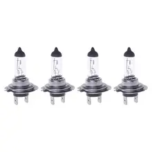 4PC H7 55w 12v Halogen Bulb 4000k H7 px26d 55w Fog Lamp Parking Clear Light Car Styling Light Source Auto