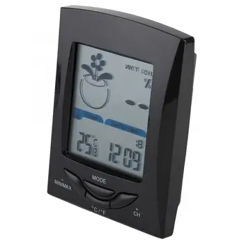 

Hydroponics Kits Servos Soil Moisture Tester Plant Soil Moisture Sensor Meter With LCD Display Tidy Aquarium