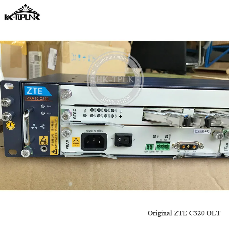 10GE AC+ DC power GPON OLT C320 zte OLT SMXA/3 карты* 1 шт с 1* коляска 8 портов GTGO GPON C+ плата AC+ DC источник питания