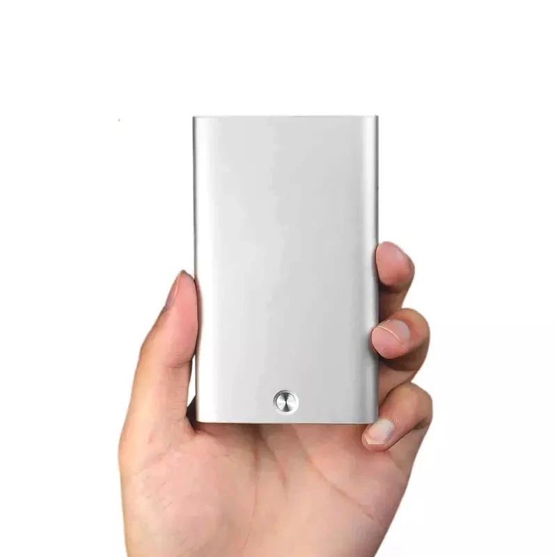 Xiaomi Youpin MIIIW держатель для карт из нержавеющей стали Серебряный алюминиевый чехол для кредитных карт для женщин и мужчин коробка для ID-Карты Чехол карманный кошелек D5