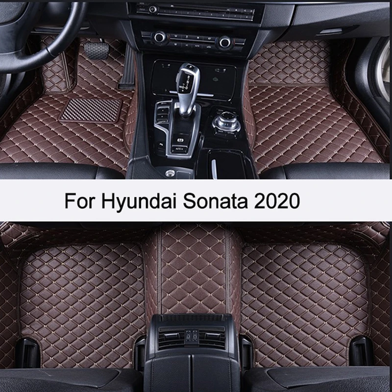Автомобильные коврики на заказ для Hyundai Sonata 2020/из искусственной кожи