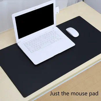 

Mouse Pad PU Leather Multifunctional Scratch Proof Desk Writing Mat Double Side Mouse Pad