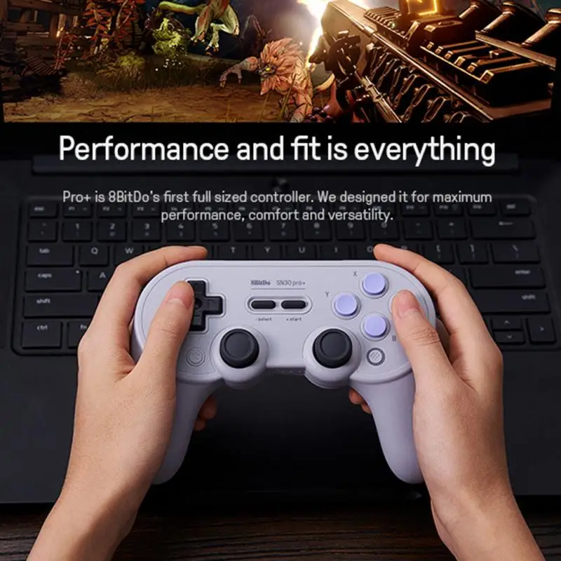 8bitdo SN30 Pro+ Беспроводной Bluetooth геймпад для Windows/Mac OS/Android/паровом/переключатель/Respberry Pi/nintendo переключатель