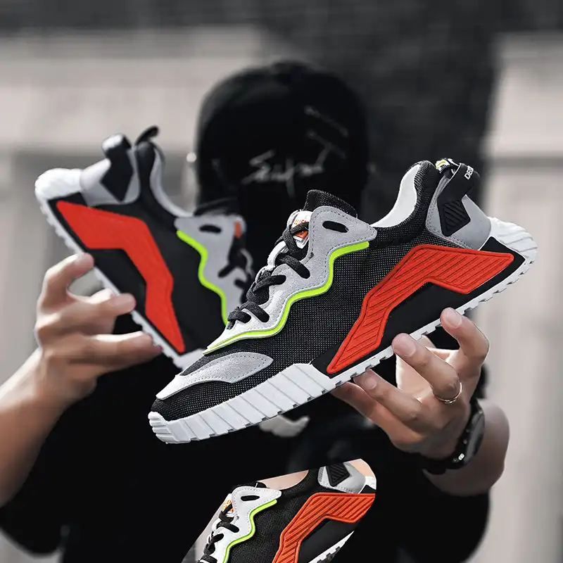 新スタイル男性カジュアルシューズファッションブランドスニーカー男性靴chaussureオムライトtenis Masculino Adulto通気性scarpeウォモ メンズカジュアルシューズ Aliexpress