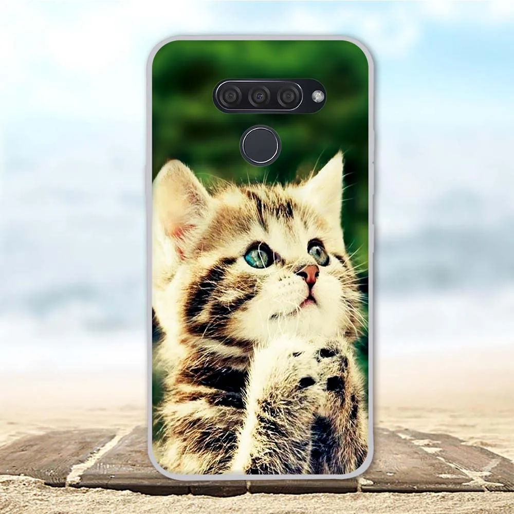 22 Мягкий ТПУ чехол s для LG Q60 чехол Роскошный чехол из мягкого ТПУ силиконовый милый чехол для телефона для LG K50 Q 60 чехол Полный защитный бампер Coque - Цвет: 22