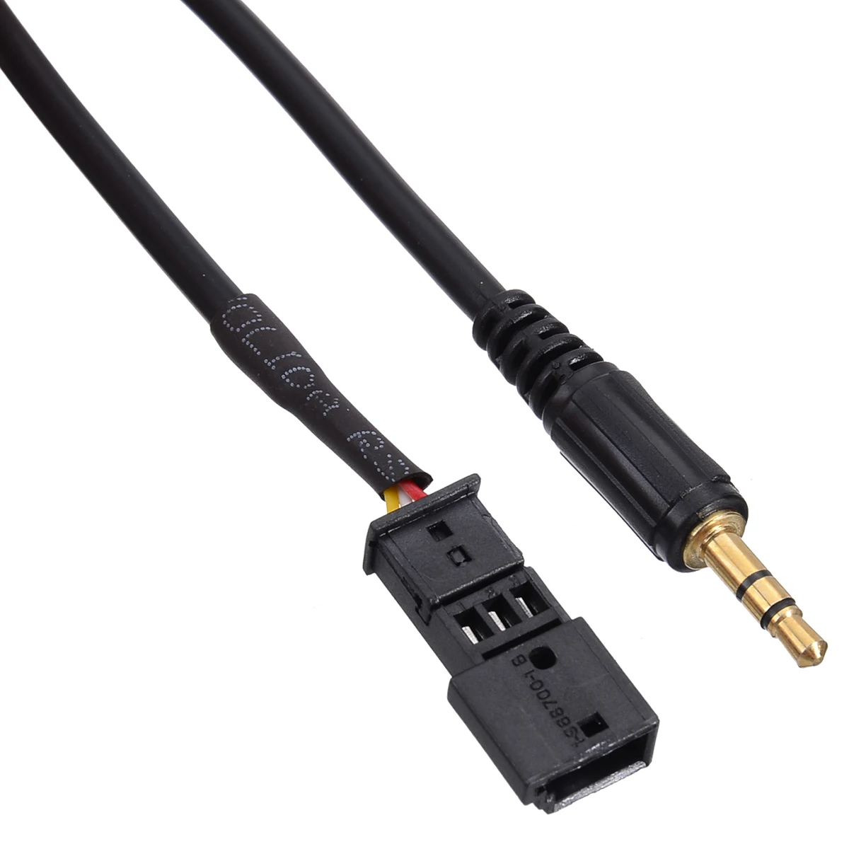 Car Styling 3 Pin 3.5mm AUX Adapter Audio Cable NAVI MP3 CD Adapter Wire Fit For BMW BM54 E39 E38 E46 E53 X5