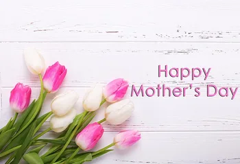 

Tulips wood background for Mother's day photo shooting flowers photographic backdrops for photo studio props fotografia lv-152