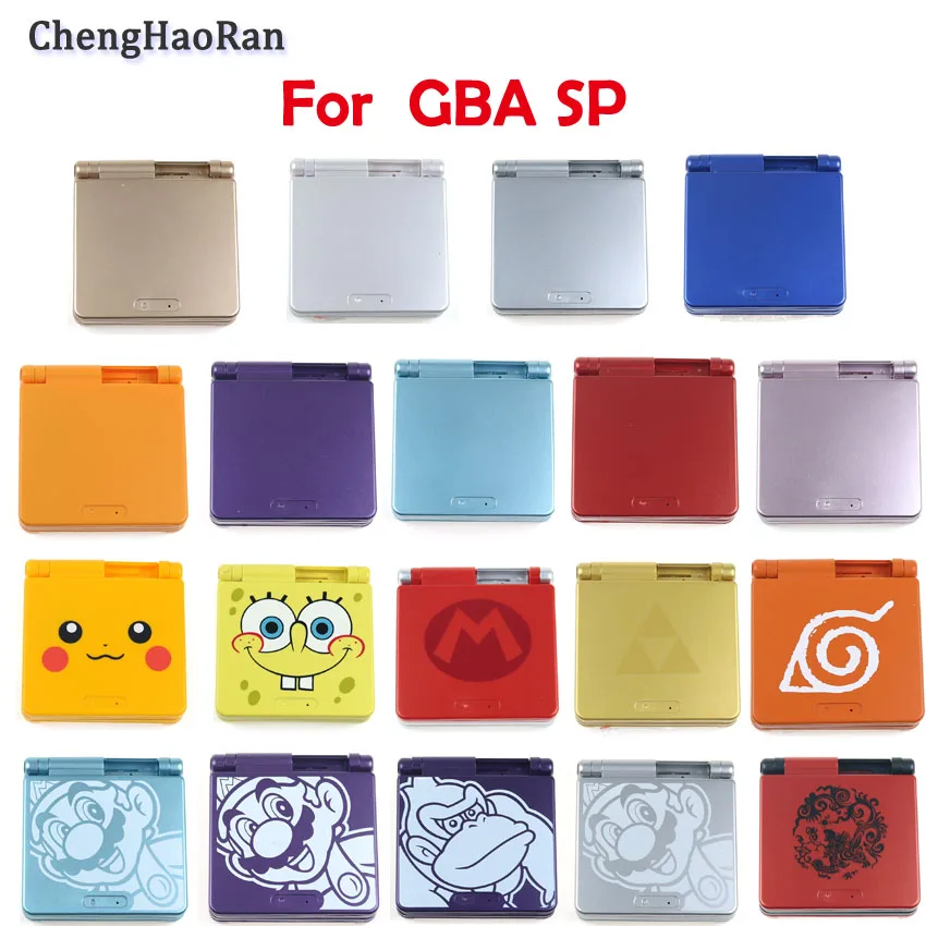 ChengHaoRan для NAND GBASP shell Gameboygbasp цветная оболочка Super Mary shell новая оболочка 19 цветов