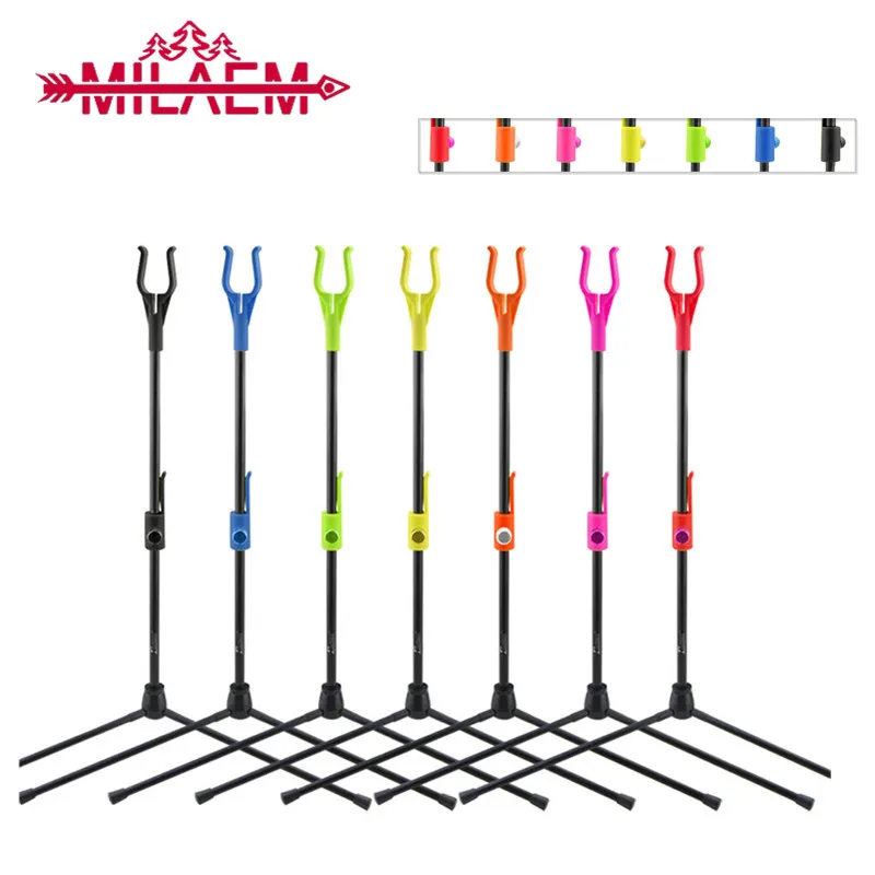 

Archery Recurve Bow Stands Palstic Bow Holder with 7Colors Recurve Bow Accessories Hunting Bow Rack For Hunting Shooting