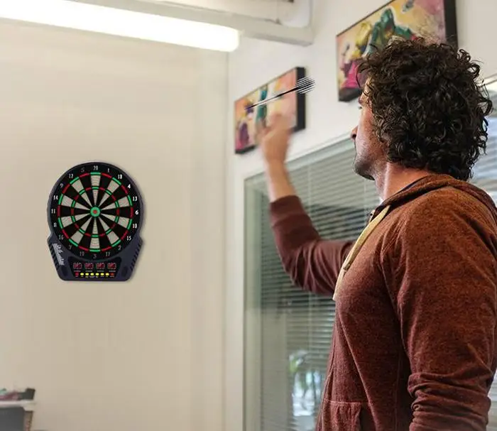 

Sport double target dart magnetic flocking dartboard board double thickening locking Dart Board Professional Suit Special Darts