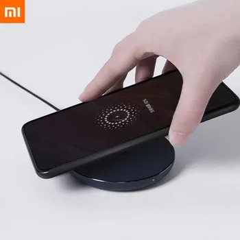 

Original Xiaomi Wireless Charger Qi Smart Quick Charging 10W for Mi MIX 2S 3 For IPhone X XR XS 11 Wireless Smart Phone Charger