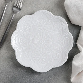 

Dinner plate "Susan", d = 20.5 cm, white
