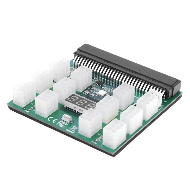 Адаптер питания для hp сервера GPU 12 В 12X6 pin блок питания светодиодный дисплей напряжения коммутационная плата конвертер 92x90x15 мм