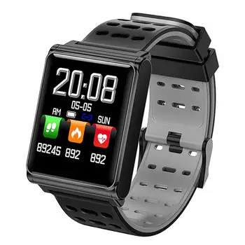 

Full Touch Screen Smart Watch Fitness Tracker Waterproof Heart Rate Monitor Blood Pressure Calories Pedometer Bluetooth Bracelet