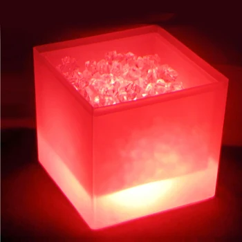 

3.5L LED Ice Cooler Bucket Party Bar Champagne Beer Wine Drinks Box 6 Colors