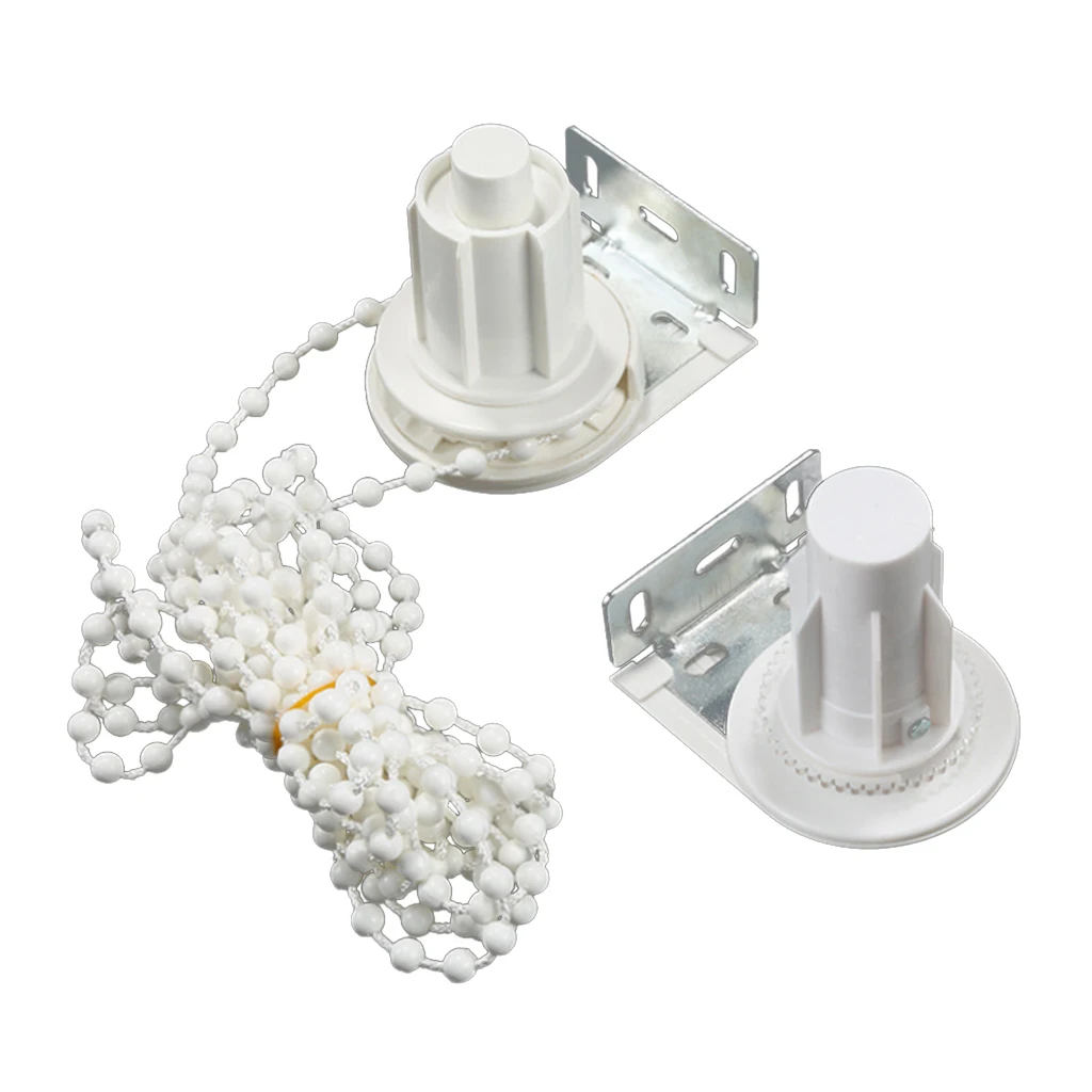 38mm Tube Roller Blinds Shade - Bead Chains Cleats Connectors Bracket Clutch