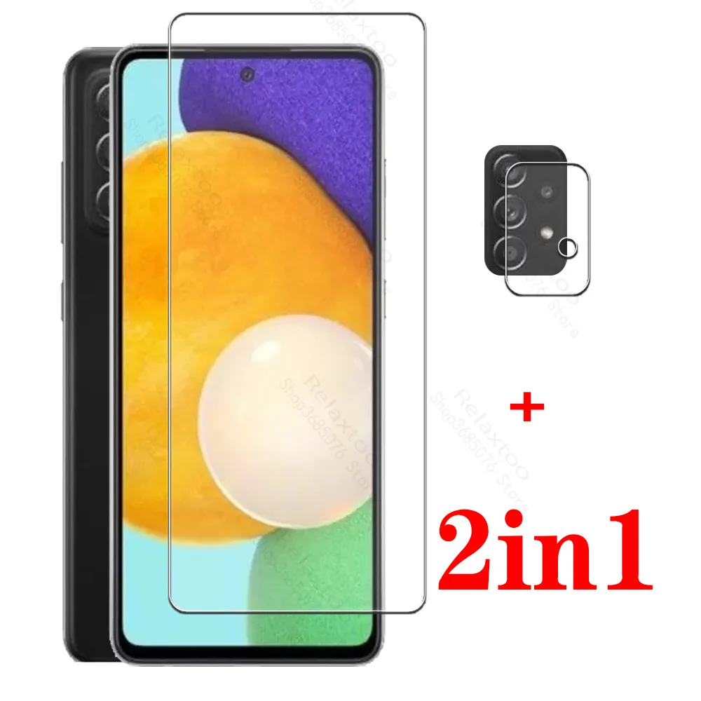 Cristal protector de cámara para samsung a52 5G, funda de teléfono para galaxy A52 a 52 52a, cristal templado, samsun galaxy a52 2021
