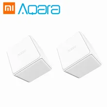 MI Mijia Aqara контроллер Magic Cube версия Zigbee управляется шестью мерами для умного дома устройство работает с приложением Mijia Home