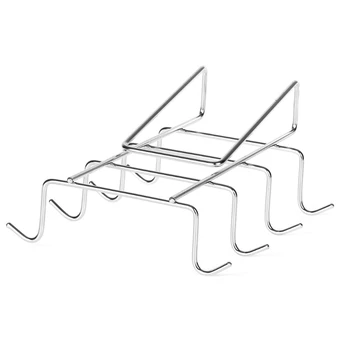 

Stainless Steel Kitchen Rack Hanging Coffee Tea Cup Mug Holder Organizer Storage