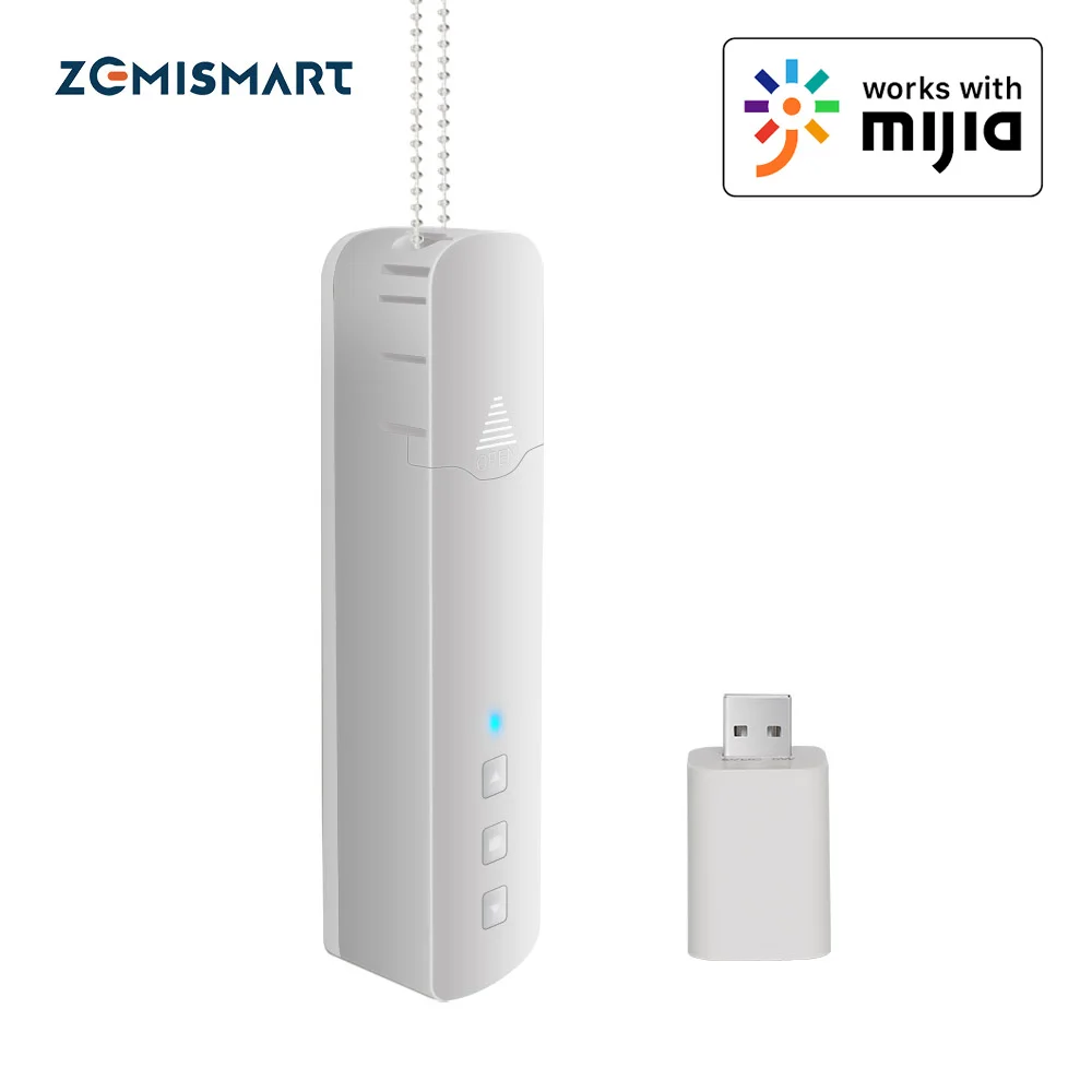 

Zemismart Mijia WiFi смарт-жалюзи рольставни затвор драйвер встроенный аккумулятор Mihome управление работа с Алисой таймер