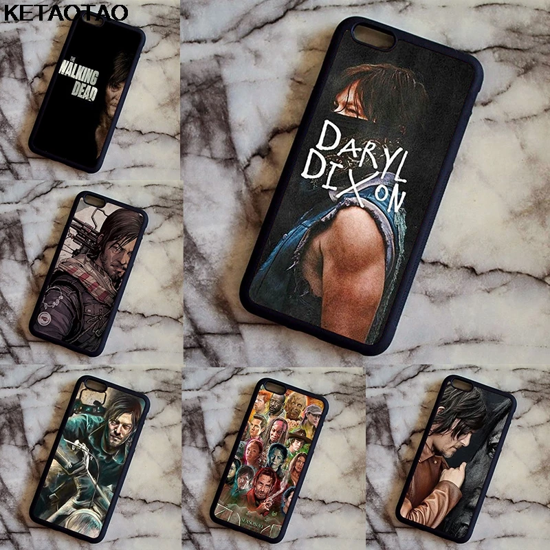 Чехол KETAOTAO The Walking Dead Rick Zombie для samsung galaxy S4 S5 S6 S7 S8 S9 S10 edge Note из мягкого ТПУ резины и силикона