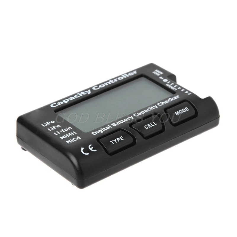 RC CellMeter-7 цифровой проверки емкости батареи LiPo LiFe Li-Ion Nicd NiMH тестер напряжения батареи проверка целлметер 7