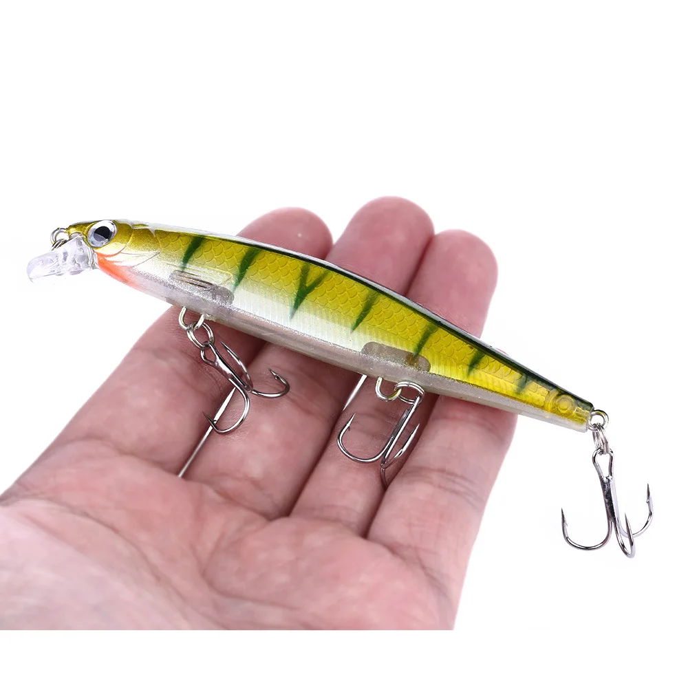 110 мм 13 г рыболовные приманки Minnow Peche Bass Trolling Isca искусственная жесткая приманка