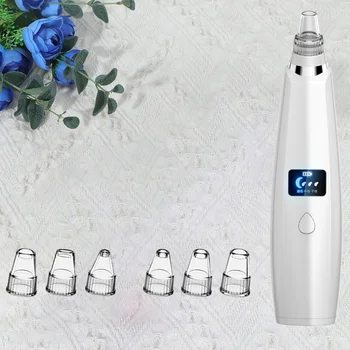 

1PC Electric Blackhead Absorber Pore Acne Blackhead Remover 3 Gears Adjustable Beauty Instrument Portable Facial Cleaning Instru