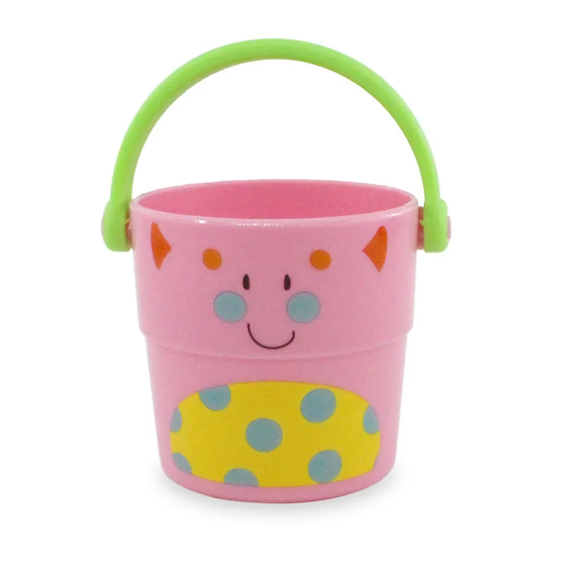 Игрушки для ванной Pour Bucket Детское купание Распыление воды инструмент милый поток чашки стиль детская игрушка J0169 - Цвет: pink