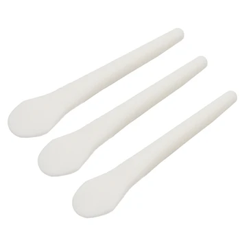 

3Pcs Mini Cosmetic Spatula Disposable Curved Scoop Makeup Mask Cream Spoon Eye Cream Stick Make Up Face Beauty Tool Kits