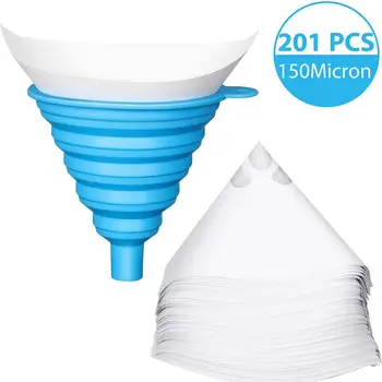 

150 Micron Paint Paper Strainers Sieve Mesh Filter Cone Strainer Net Funnel Ordinary Design Operation Conveninently