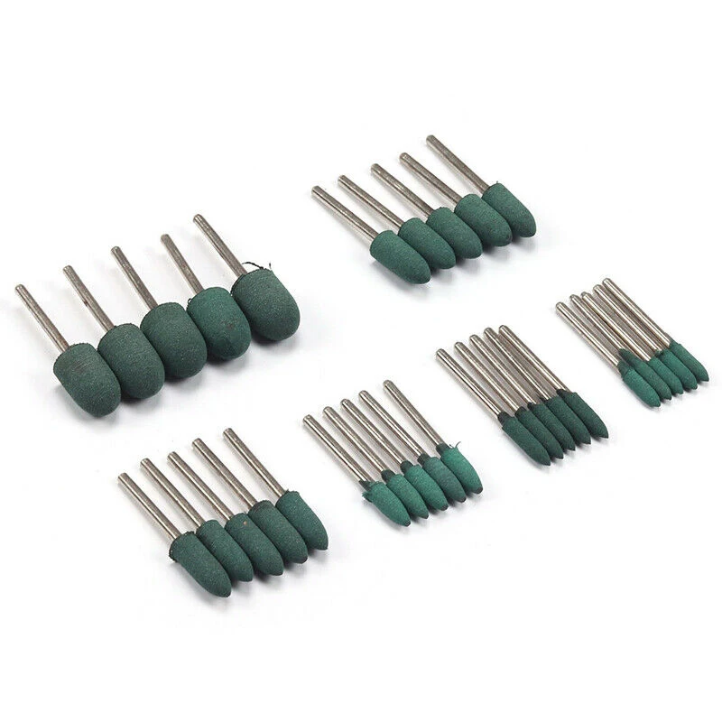 30pcs Rubber Grinding Head Polishing Burr Bit Cylinder Derusting Rotary Tools Rubber Polishing Heads New Arrival 30pcs Rubber Grinding Head Polishing Burr Bit Cylinder Derusting Rotary Tools Rubber Polishing Heads New Arrival